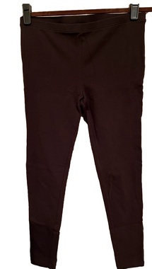 HUE~2026 COLOR-QUALITY~BROWN LEGGINGS~M